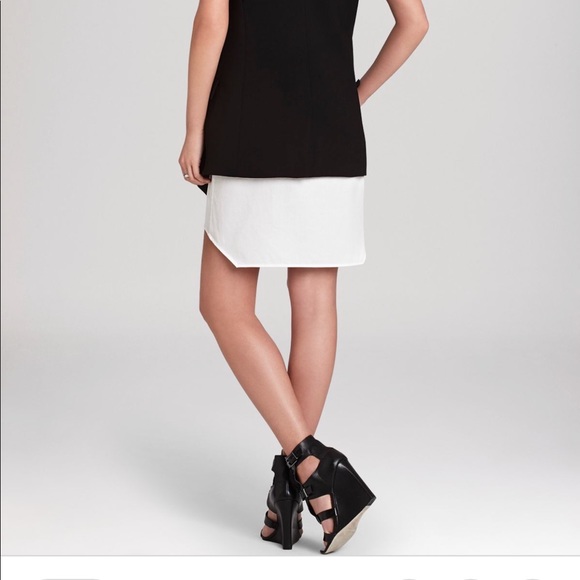 bcbgmaxazria shirt vest dress size 2 - Picture 2 of 3